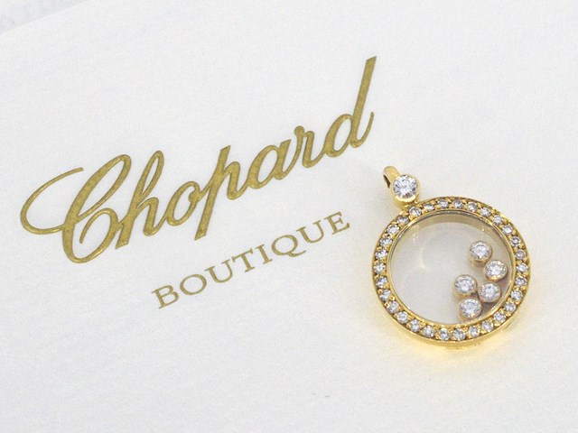 Chopard - happy diamonds icons, excl. ketting - afbeelding 7 van  8