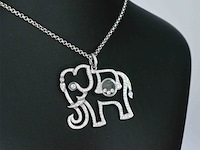 Chopard - happy diamonds olifant collier - afbeelding 4 van  8