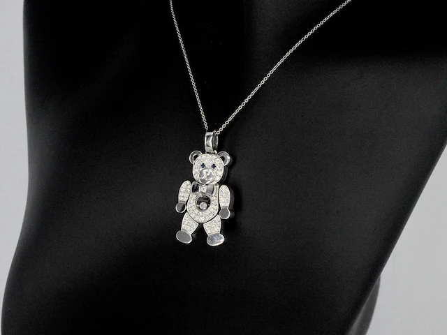 Chopard - happy diamonds teddy bear, excl. ketting - afbeelding 5 van  12
