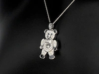 Chopard - happy diamonds teddy bear, excl. ketting - afbeelding 6 van  12