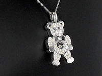 Chopard - happy diamonds teddy bear, excl. ketting - afbeelding 7 van  12