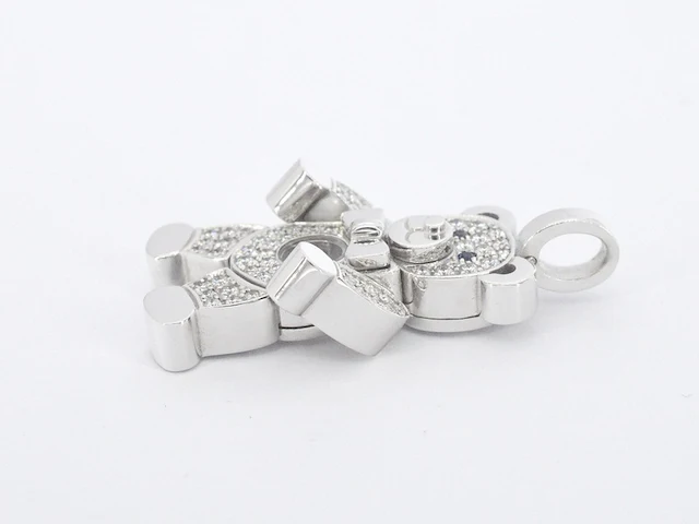 Chopard - happy diamonds teddy bear, excl. ketting - afbeelding 10 van  12