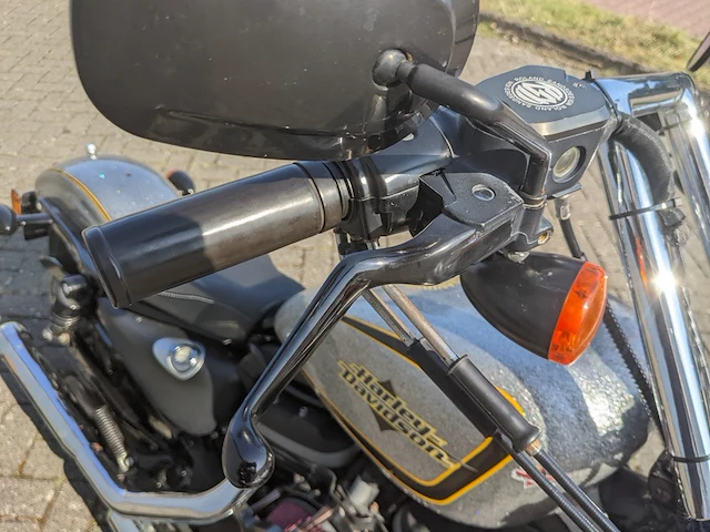 Chopper harley davidson, xl 883 sportster iron, bouwjaar 2012 - afbeelding 16 van  63