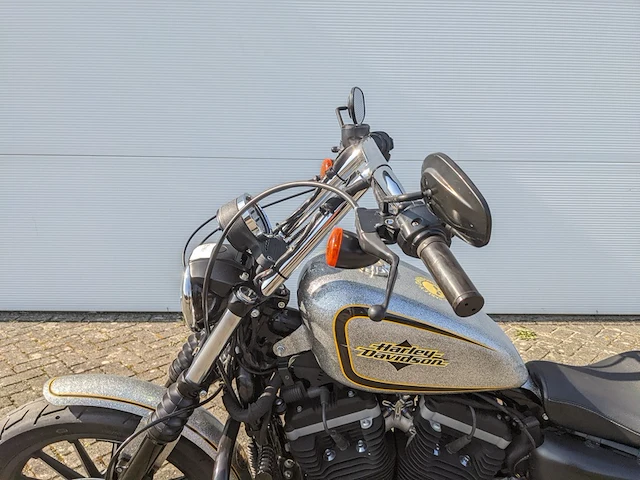 Chopper harley davidson, xl 883 sportster iron, bouwjaar 2012 - afbeelding 18 van  63