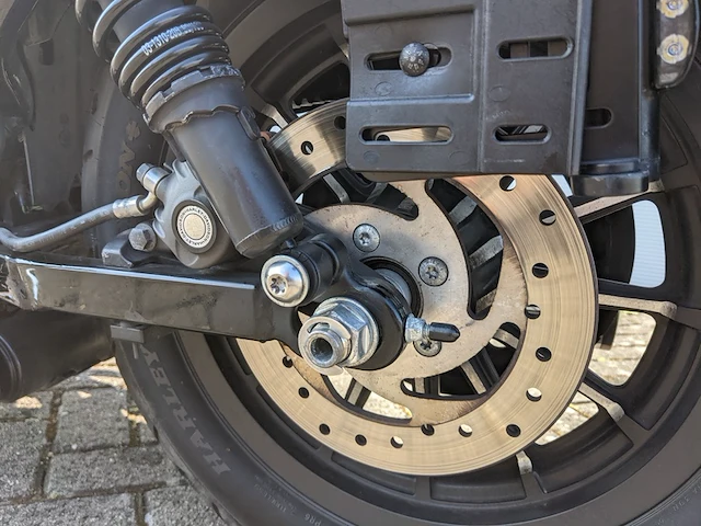 Chopper harley davidson, xl 883 sportster iron, bouwjaar 2012 - afbeelding 24 van  63