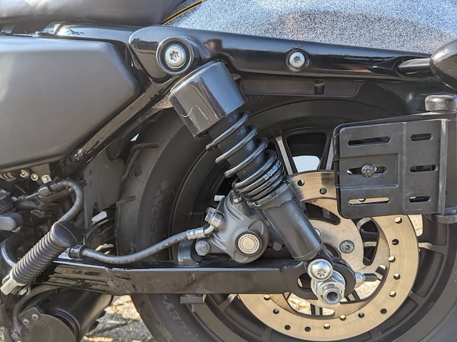 Chopper harley davidson, xl 883 sportster iron, bouwjaar 2012 - afbeelding 29 van  63