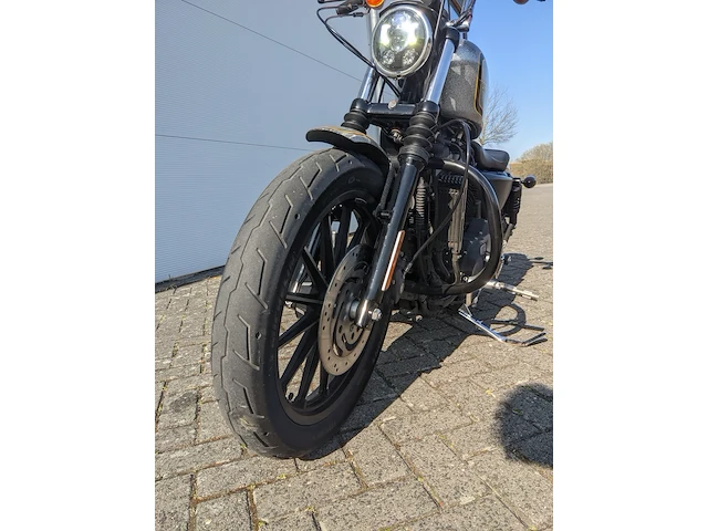 Chopper harley davidson, xl 883 sportster iron, bouwjaar 2012 - afbeelding 38 van  63