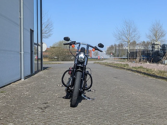 Chopper harley davidson, xl 883 sportster iron, bouwjaar 2012 - afbeelding 34 van  63