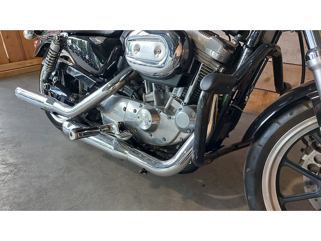 Chopper, harley davidson, xl 883l sportster superlow, 2015 - afbeelding 7 van  32