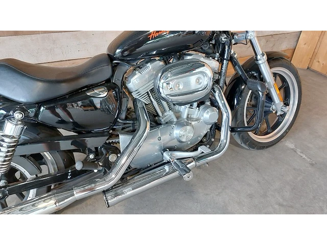 Chopper, harley davidson, xl 883l sportster superlow, 2015 - afbeelding 9 van  32