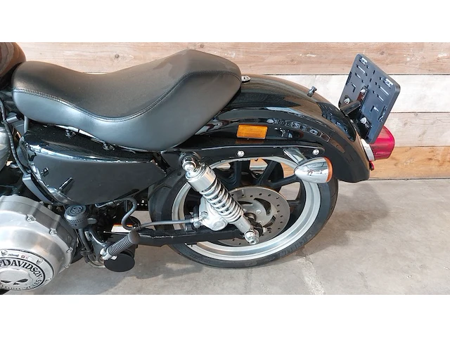 Chopper, harley davidson, xl 883l sportster superlow, 2015 - afbeelding 19 van  32