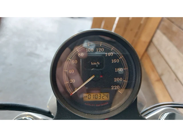 Chopper, harley davidson, xl 883l sportster superlow, 2015 - afbeelding 26 van  32