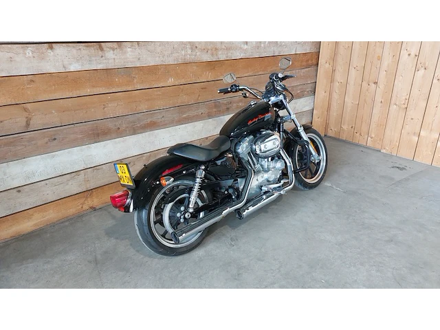 Chopper, harley davidson, xl 883l sportster superlow, 2015 - afbeelding 23 van  32