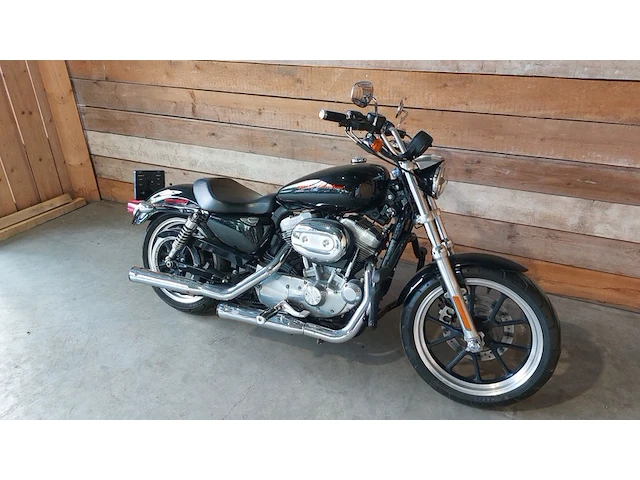 Chopper, harley davidson, xl 883l sportster superlow, 2015 - afbeelding 29 van  32