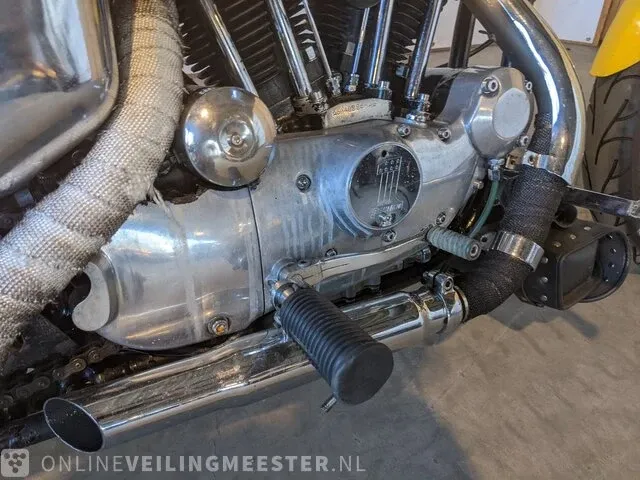 Chopper harley davidson, xlh sportster, bouwjaar 1974 - afbeelding 4 van  33