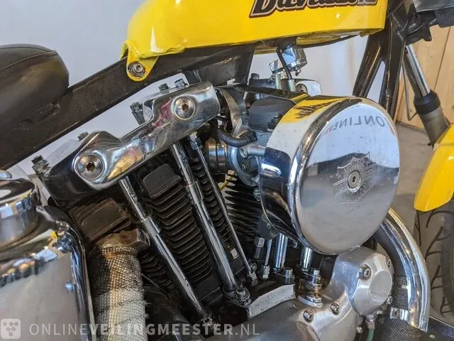 Chopper harley davidson, xlh sportster, bouwjaar 1974 - afbeelding 5 van  33