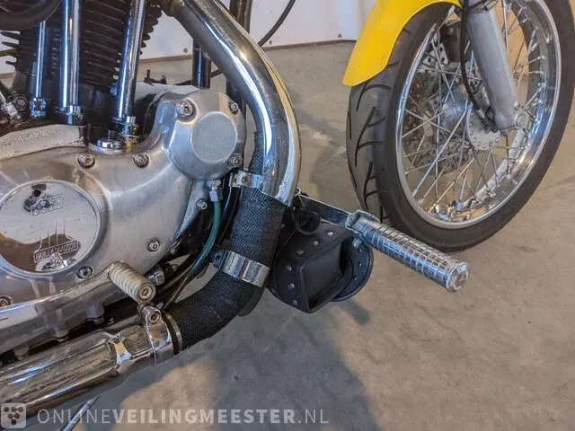Chopper harley davidson, xlh sportster, bouwjaar 1974 - afbeelding 6 van  33