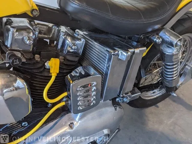 Chopper harley davidson, xlh sportster, bouwjaar 1974 - afbeelding 22 van  33