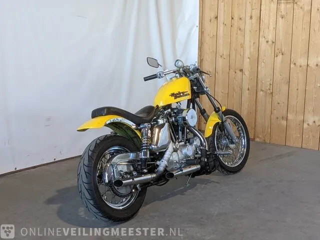 Chopper harley davidson, xlh sportster, bouwjaar 1974 - afbeelding 12 van  33