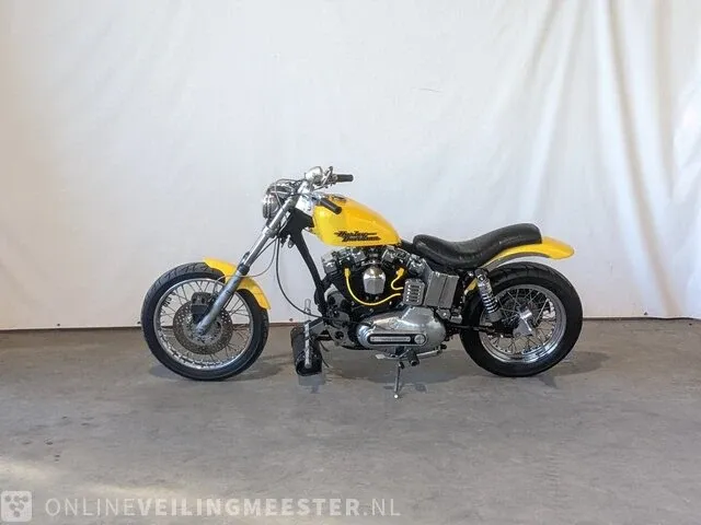 Chopper harley davidson, xlh sportster, bouwjaar 1974 - afbeelding 28 van  33