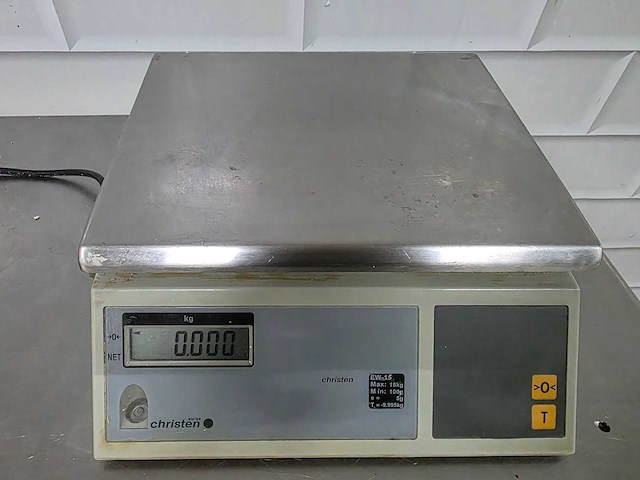 Christen - ew-15 - 15kg - digitale weegschaal - afbeelding 2 van  3