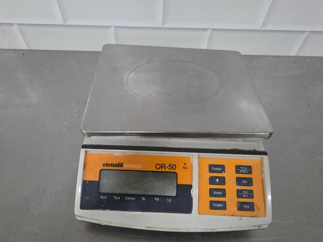 Christen orange - or-50 - digitale weegschaal - afbeelding 2 van  5