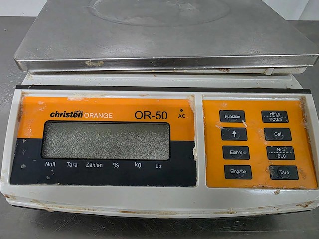 Christen orange - or-50 - digitale weegschaal - afbeelding 4 van  5