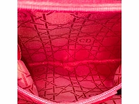 Christiaan dior - lady dior - handtas cannage zwart nylon goud - afbeelding 9 van  12