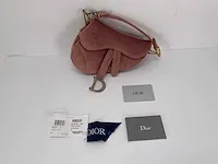 Christiaan dior - saddle bag- oud roze - afbeelding 3 van  5