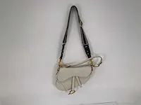 Christiaan dior - saddle bag- wit - afbeelding 1 van  3
