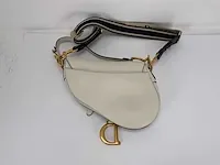 Christiaan dior - saddle bag- wit - afbeelding 3 van  3
