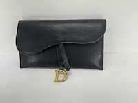 Christiaan dior - saddle pouch - zwart -