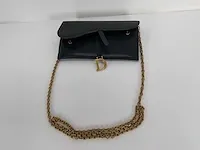 Christiaan dior - saddle pouch - zwart - - afbeelding 3 van  4