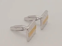 Christian dior goldplated manchetknopen - afbeelding 4 van  5