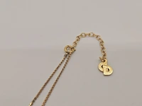Christian dior gp gouden collier ketting - afbeelding 4 van  7