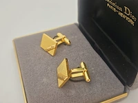 Christian dior gp gouden manchet knopen - inc. doos - afbeelding 6 van  10