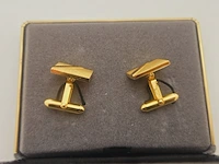 Christian dior gp gouden manchet knopen - inc. doos - afbeelding 7 van  10