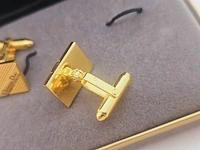 Christian dior gp gouden manchet knopen - inc. doos - afbeelding 8 van  10