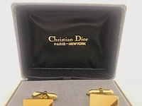 Christian dior gp gouden manchet knopen - inc. doos - afbeelding 10 van  10