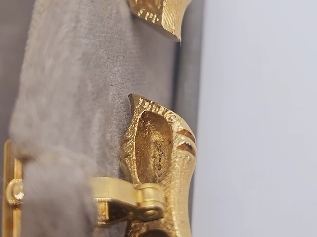Christian dior gp gouden manchet knopen - inclusief doos - afbeelding 8 van  9