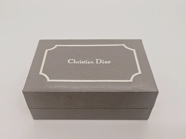 Christian dior gp gouden manchet knopen - inclusief doos - afbeelding 9 van  9