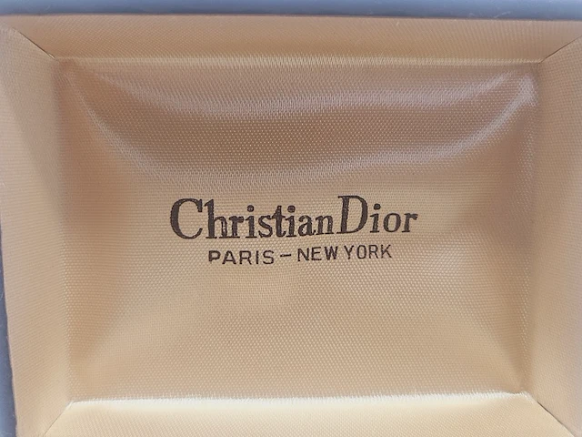 Christian dior gp gouden manchet knopen + tie holder - afbeelding 7 van  8