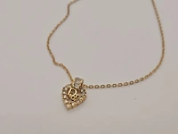 Christian dior gp gouden pendant collier - afbeelding 2 van  6