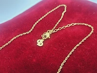 Christian dior gp gouden pendant collier - afbeelding 5 van  6