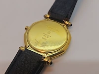 Christian dior octagon horloge - verguld goud 10 micron - afbeelding 5 van  6