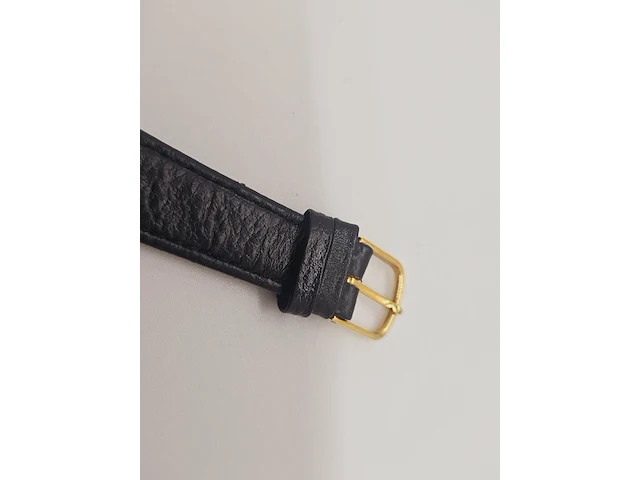 Christian dior octagon horloge - verguld goud 10 micron - afbeelding 6 van  6