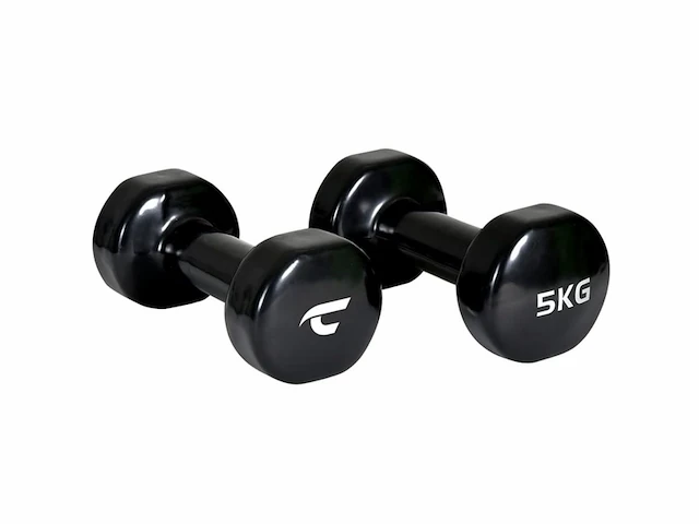 Christopeit dumbbell 2 x 5 kg - afbeelding 1 van  3