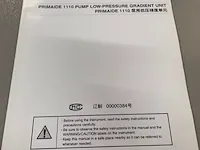 Chromatograaf hitachi primaide, 1110/1210/1310/1430 - afbeelding 11 van  26
