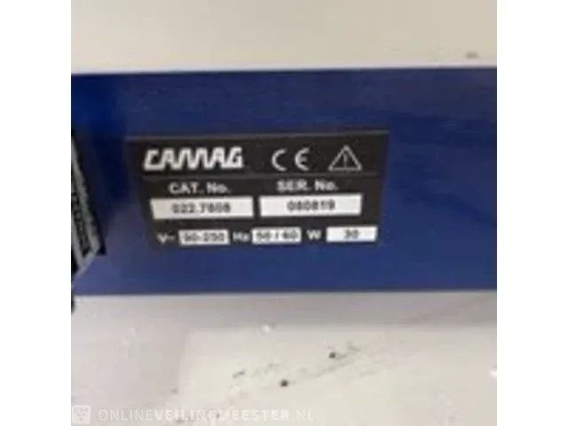 Chromatogram immersie apparaat en autosampler camag - afbeelding 4 van  14