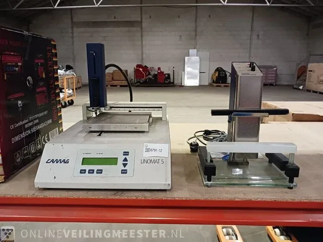 Chromatogram immersie apparaat en autosampler camag - afbeelding 1 van  14